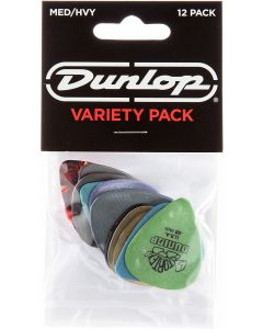 Dunlop Medium/Heavy Variety Pack Picks 12 Pack