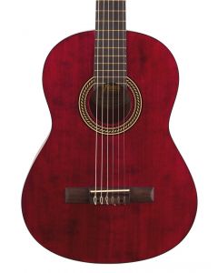 Valencia VC204TWR 200 Series Classical Guitar. Transparent Wine