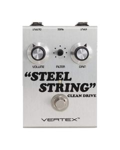 Vertex Steel String Clean Drive Guitar Effects Pedal
