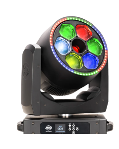 American DJ VIZ563 Vizi FX7 6x 60W RGBL Moving Head Beam, With Wired Digital communication Network