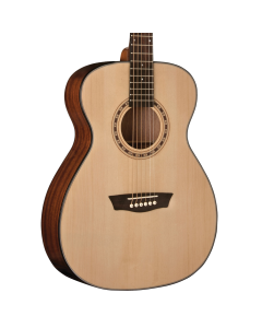 Washburn AF5K-A Apprentice Series Folk Acoustic Guitar Spruce Top with Case TGF33