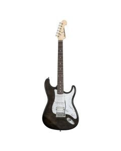Washburn SDFTB Sonamaster Deluxe Electric Guitar. Trans Black TGF33