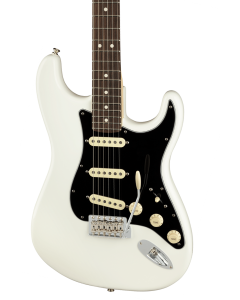 Fender American Performer Stratocaster Electric Guitar. Rosewood FB, Arctic White