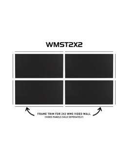 American DJ WMS041 WMST2X2 frame trim kit WMS Series Video Wall.