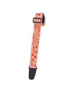 Henry Heller 2" Sublimation Design GRATITUDE Guitar Strap