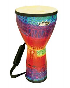 Remo DJFEMD17 Festival Djembe 20 X 10. Rainbow Medium