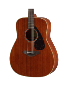 Yamaha Natural Folk Guitar Mahogany With Solid Mahogany Top