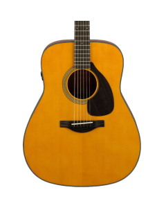 Yamaha Dreadnought-Style Acoustic Guitar With Gloss Finish; Atmosfeel Pickup System; Made In Japan; Solid Sitka Spruce Top; Solid Mahogany Back And Sides; Hardshell Case