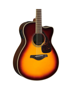 Yamaha FSX830CBS Concert Acoustic-Electric Brown Sunburst