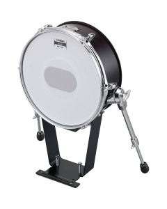 Yamaha KP128 BF 12" Electronic Mesh Kick Pad Tower With Multi-Layer Cushion, In Black Forest