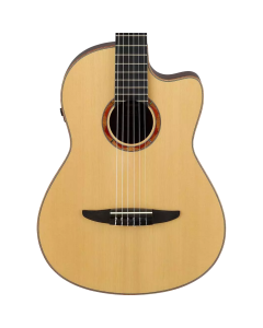 Yamaha Ncx - Acoustic-Electric Classical Guitar; Solid Sitka Spruce Top; Solid Walnut Back And Sides; Mahogany Neck; Ebony Fingerboard; Atmosfeel (Undersaddle Pickup + Contact Sensor + Mic);  Carry Bag; Natural