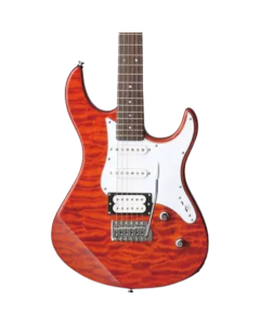Yamaha Electric Guitar - Quilted Maple Body And Headstock - Caramel Brown