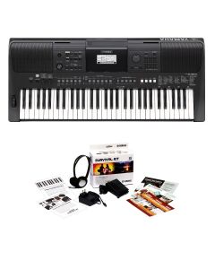 Yamaha PSR-E463 61-Key Portable Keyboard KIT