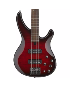 Yamaha Dark Red Burst Trbx604Fm Bass
