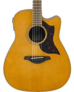 Yamaha A1M-VN Acoustic-Electric Guitar Vintage Natural TGF11