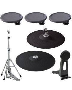 Yamaha DTP62X Cymbal And Drum Pad Set For The Dtx6K2-X: With Xp80, Tp70 (X3), Kp90 Kick Tower Pad, Hs650A, Rhh135, Pcy135 (X3) TGF33