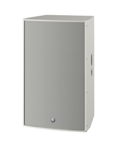 Yamaha DZR315W Powered Speaker - 2000W, 3-Way 15" Lf, 8" Mf, 2" Hf Comp Driver, Finished In White