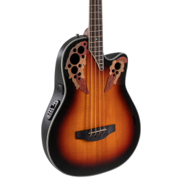 Ovation CC074 Natural Acoustic-Electric Bass Guitar | Cream