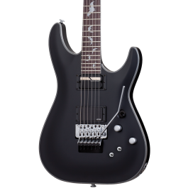 Schecter Damien Platinum-6 FR S Electric Guitar. Satin Black