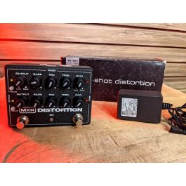 MXR M-151 Doubleshot Distortion with 18v Dunlop adaptor and Box SN7314