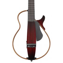 Yamaha SLG200N-CRB Nylon String Silent Guitar Crimson Red