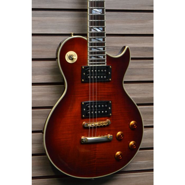 Aria Pro II PE-SPL Deluxe Singlecut Electric Guitar w/Bag SN 9444
