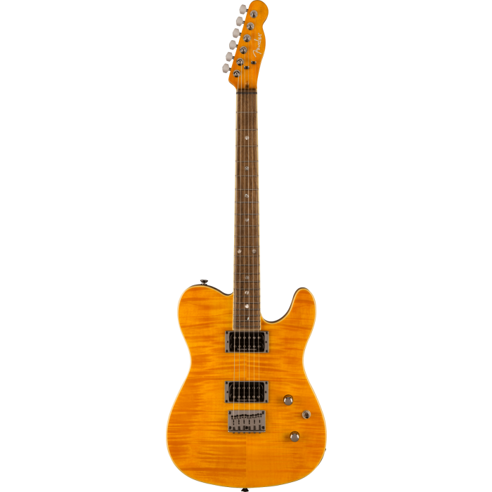Fender Special Edition Custom Telecaster FMT HH Electric Guitar Amber