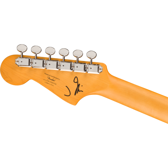 Squier j mascis jazzmaster electric guitar vintage white on sale