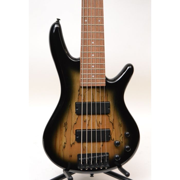 Ibanez GSR206SMNGT 6 String Electric Bass Natural Gray Burst TGF11