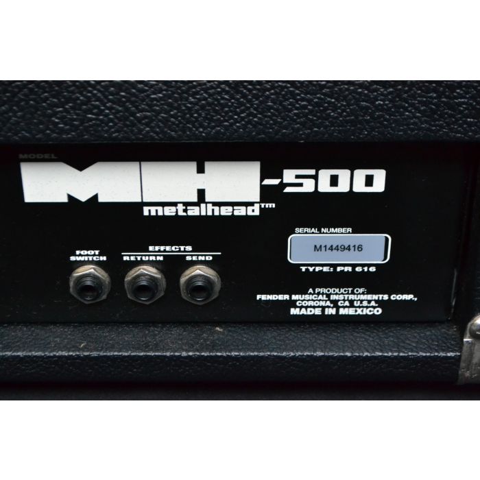 fender metalhead 500 for sale