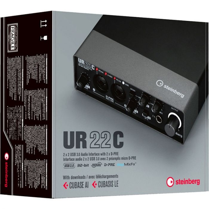 Steinberg UR22C 2IN/2OUT USB 3.0 Type C Audio Interface TGF11