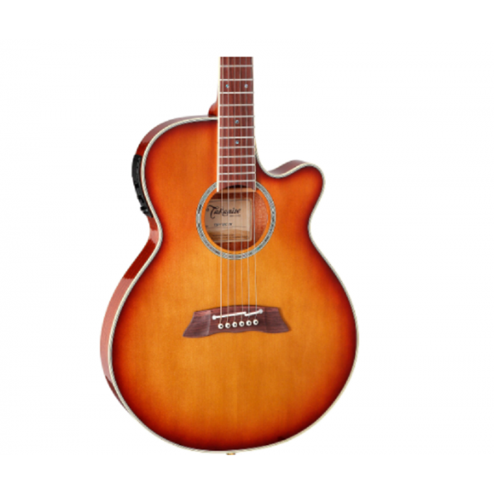 Takamine Thinline TSP138C Acoustic-Electric Guitar 3-Tone Tea Burst