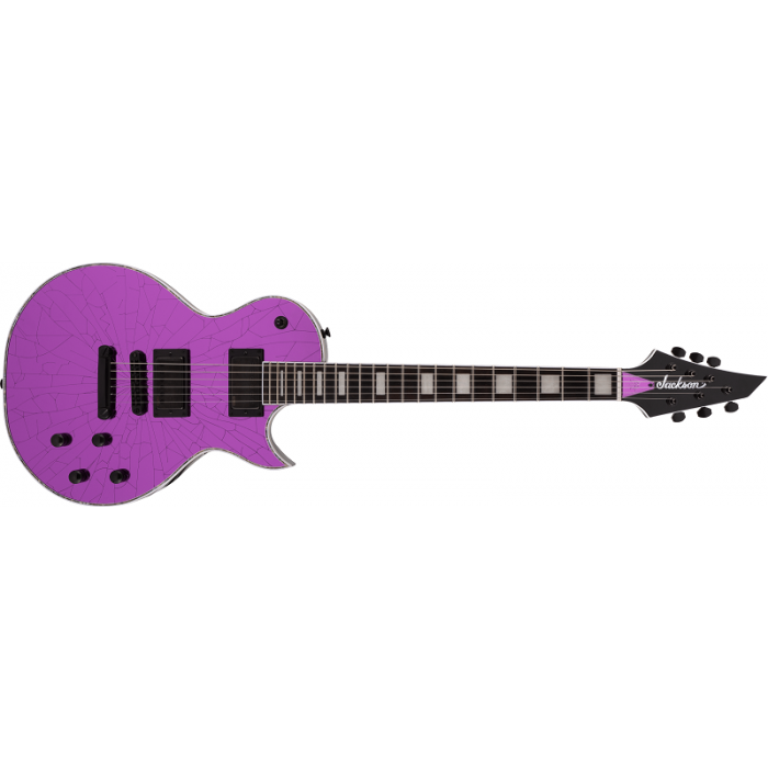 Jackson Pro Series Signature Marty Friedman MF 1 Electric Guitar. Ebony Fingerboard Purple Mirror
