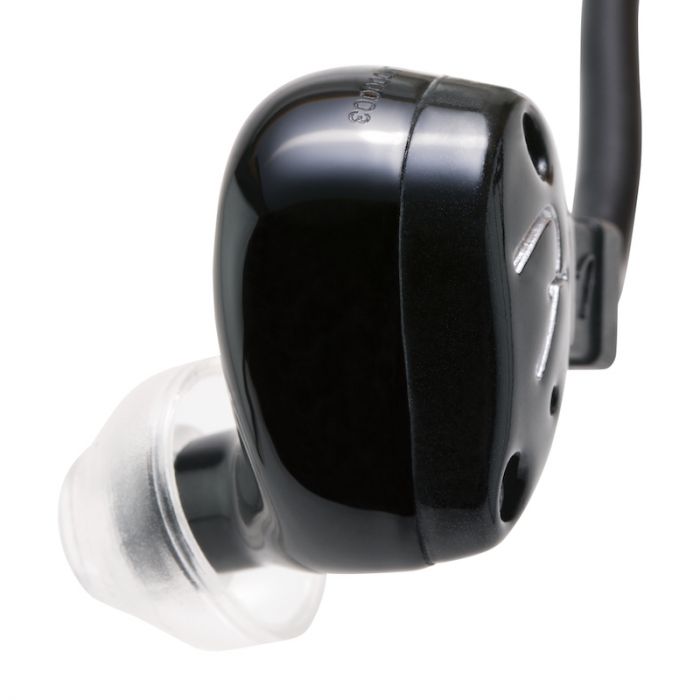 Fender IEM Nine 1 In Ear Monitor. Black Metallic