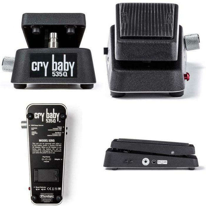 Dunlop 535Q Cry Baby Multi-wah Pedal Jim Dunlop cry baby 535Q