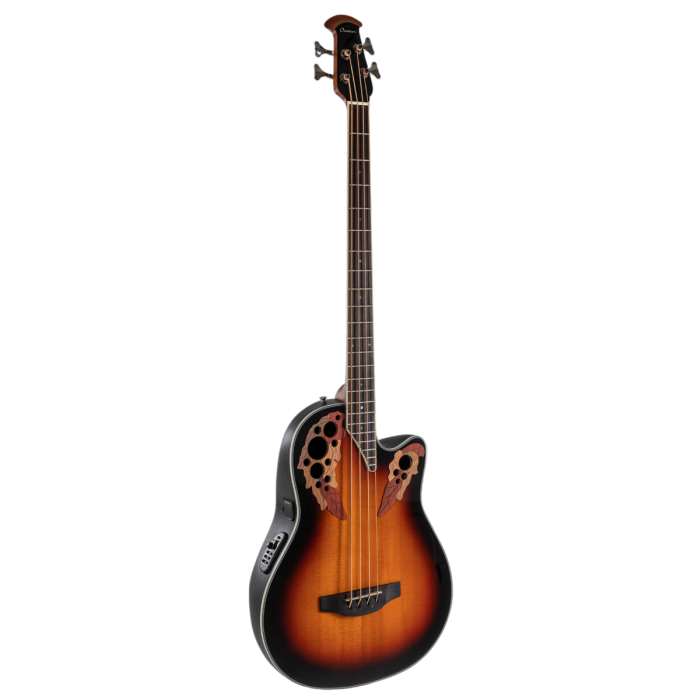 Ovation CC074 Natural Acoustic-Electric Bass Guitar | Cream