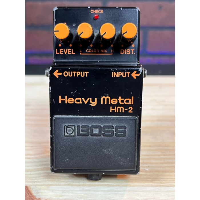 Vintage Boss HM-2 Heavy Metal, Made in Japan Black Label SN6100