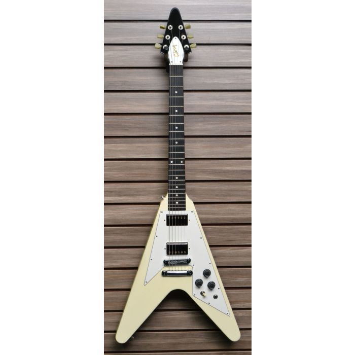 Gibson 2006 Flying V 67 Vintage Reissue Guitar Alpine White w Ebony Fretboard Case SN5686