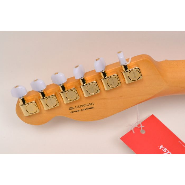 Fender Rarities Collection Red Mahogany Top Telecaster Electric Guitar Natural