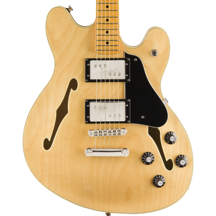 Squier Classic Vibe Starcaster Electric Guitar. Maple Fingerbaord Natural