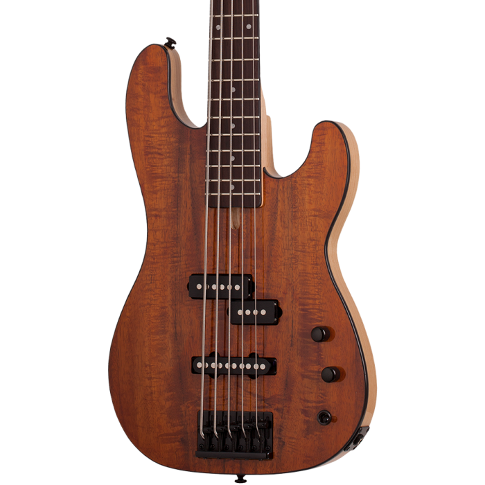 Schecter Michael Anthony MA 5 Electric Bass. Gloss Natural