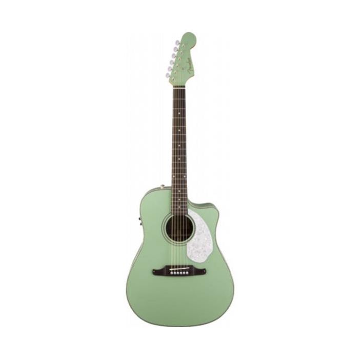 Fender Sonoran SCE Acoustic/Electric Guitar Surf Green