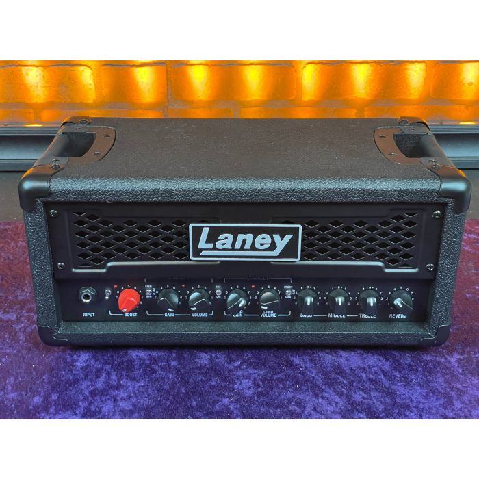 Laney Ironheart Foundry Dualtop 60 Watt 2 Channel Guitar Amp Head with Emulated XLR DI Out