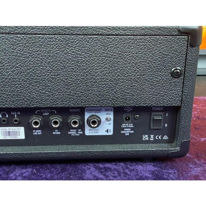 Laney Ironheart Foundry Dualtop 60 Watt 2 Channel Guitar Amp Head with Emulated XLR DI Out