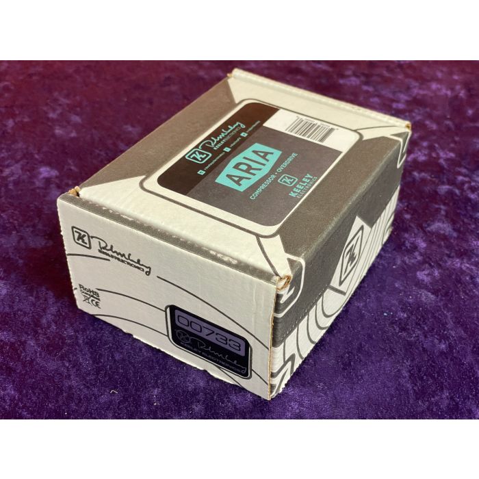 Keeley Aria Compressor Drive Guitar Effects Pedal. Mint! SN0702