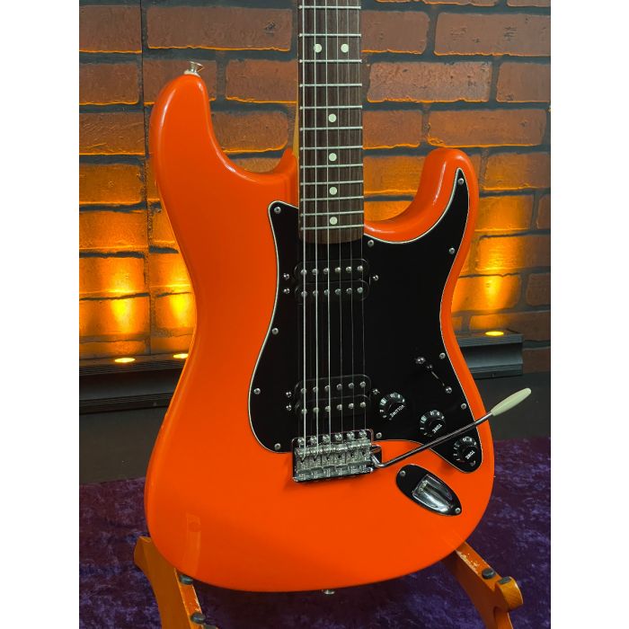 Rare 2002 Fender Deluxe Double Fat Stratocaster - Capri Orange MIM