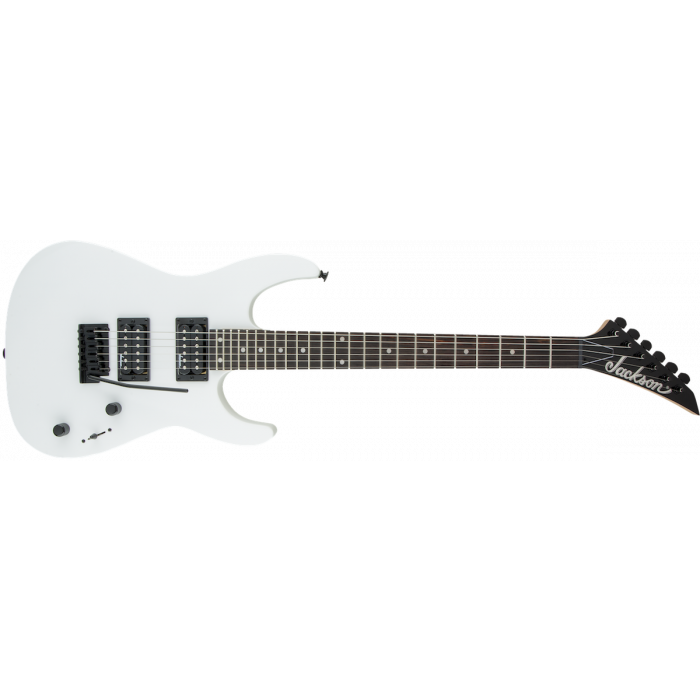 Jackson JS Series Dinky JS12 Electric Guitar. Amaranth FB Snow White