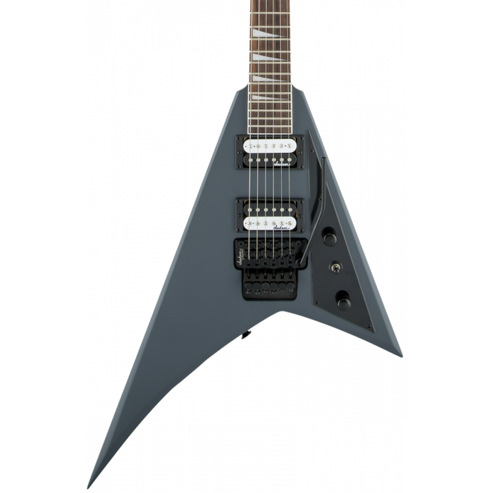 Jackson JS Series Rhoads JS32 Electric Guitar. Amaranth FB Satin Gray