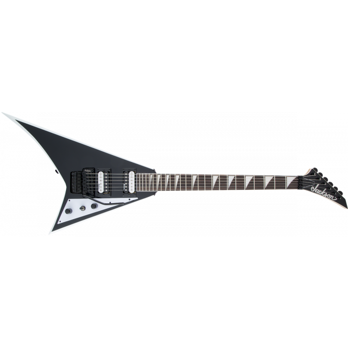 Jackson js32 rhoads black with white bevels hotsell