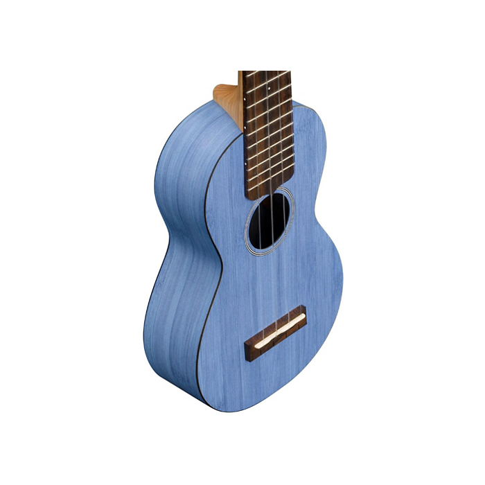 Martin 0X Uke Bamboo Soprano Ukulele Blue w gigbag